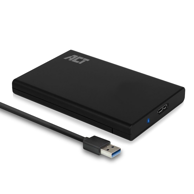 ACT Kućište za disk AC1215, HDD/SSD, 2.5", crna